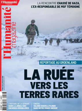 Cover of L'HUMANITE MAGAZINE