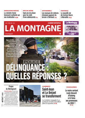 Cover of La Montagne (Clermont-Metropole)