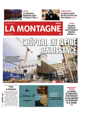Cover of La Montagne (Moulins)