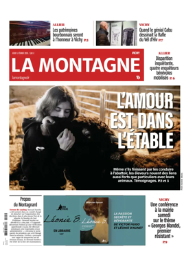 Cover of La Montagne (Vichy)