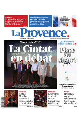 Cover of La Provence Aubagne-La Ciotat