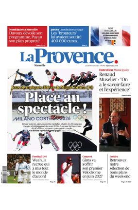 Cover of La Provence Marseille