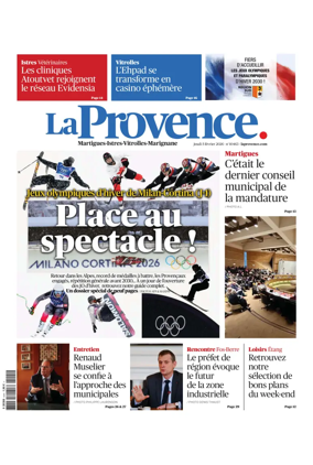 Cover of La Provence Martigues-Istres-Vitrolles-Marignane