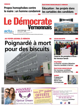 Cover of Le Democrate Vernonnais