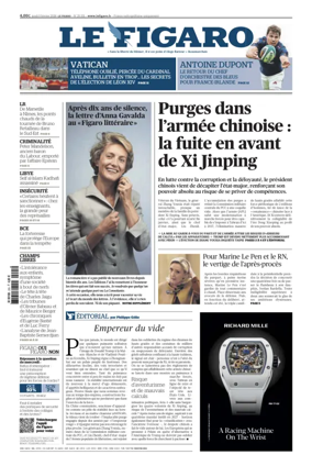 Cover of Le Figaro
