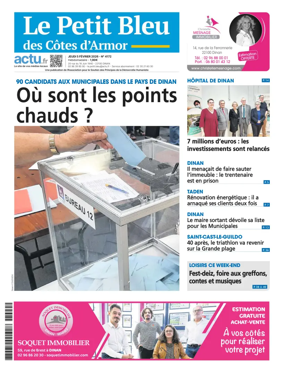 Cover of Le Petit Bleu