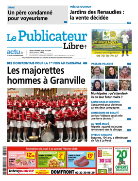 Cover of Le Publicateur Libre