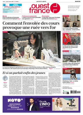 Cover of Ouest France (Manche)