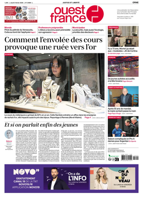 Cover of Ouest France (Orne)