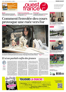 Cover of Ouest-France (Rennes Sud-Est)