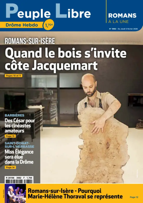 Cover of Peuple Libre – edition Romans