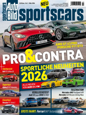Cover of Auto BILD Sportscars (Germany)