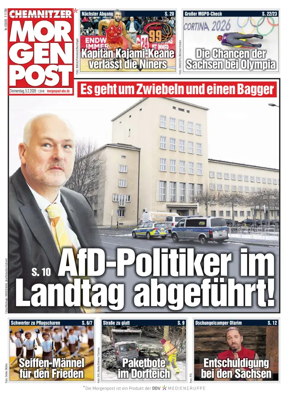 Cover of Chemnitzer Morgenpost
