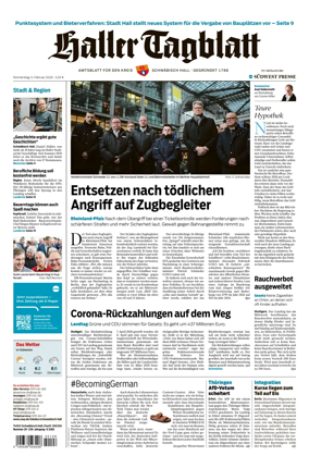 Cover of Haller Tagblatt