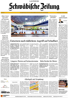 Cover of Schwabische Zeitung (Laupheim)
