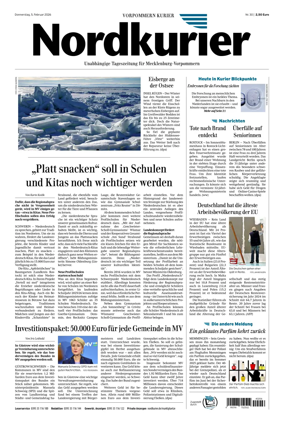 Cover of Vorpommern Kurier (Jarmen Loitz)