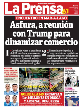 Cover of Diario La Prensa