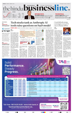 Cover of BusinessLine (Kolkata)