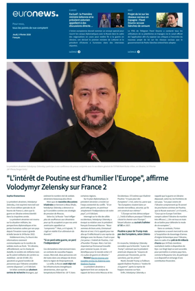 Cover of EuroNews (French Edition)