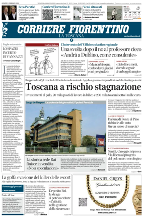 Cover of Corriere Fiorentino