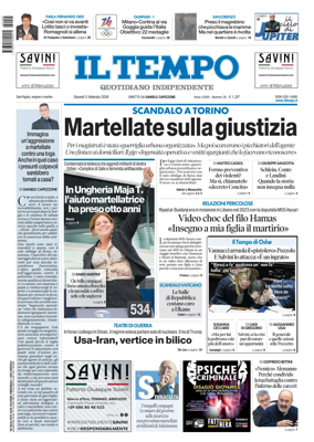 Cover of Il Tempo (Nazionale)