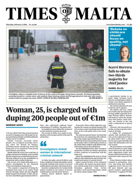 Cover of Times of Malta