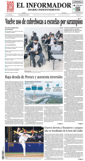 Cover of El Informador