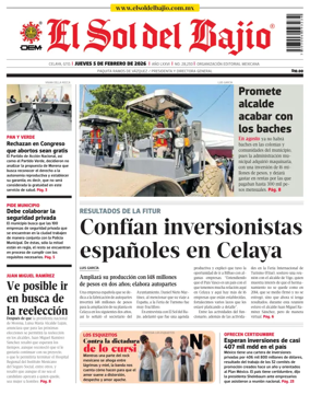 Cover of El Sol de Bajio