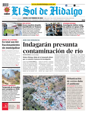Cover of El Sol de Hidalgo