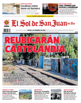 Cover of El Sol de San Juan del Rio