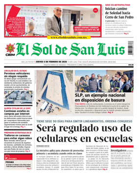Cover of El Sol de San Luis Potosi