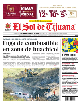 Cover of El Sol de Tijuana