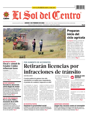 Cover of El Sol del Centro