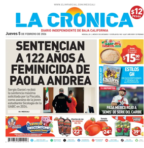 Cover of La Cronica