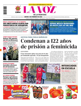 Cover of La Voz de la Frontera