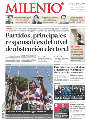 Cover of Milenio Edo de Mexico