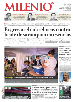 Cover of Milenio Jalisco