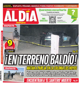 Cover of Periodico Al Dia (Irapuato)