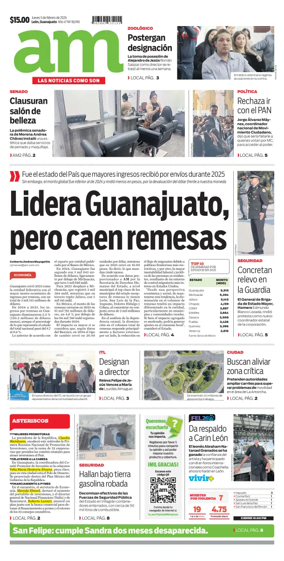 Cover of Periodico AM (Leon)