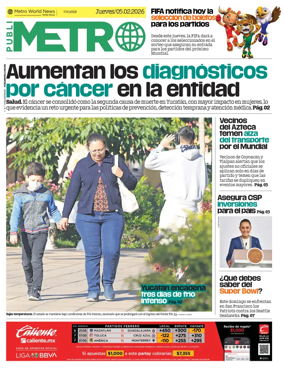Cover of Publimetro Merida