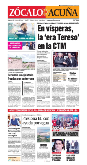 Cover of Zocalo Acuna