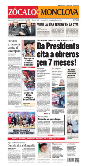 Cover of Zocalo Monclova