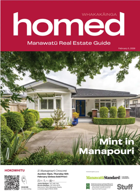 Cover of Homed Manawatu Standard