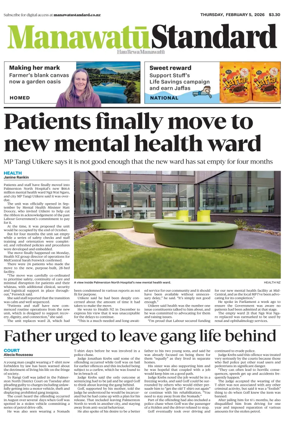 Cover of Manawatu Standard