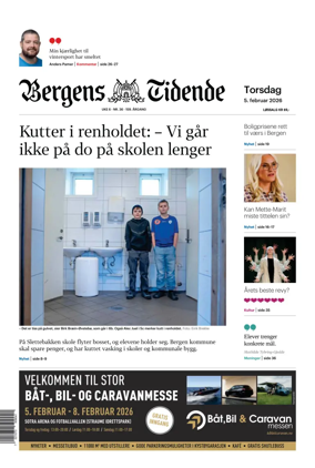 Cover of Bergens Tidende