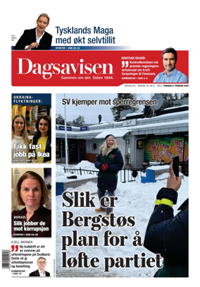 Cover of Dagsavisen