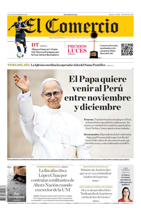 Cover of Diario El Comercio