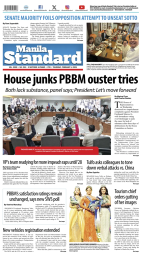 Cover of Manila Standard