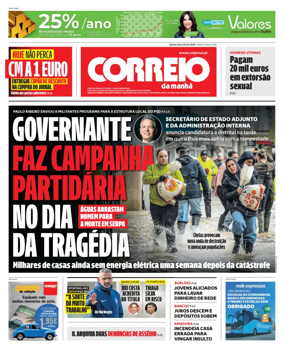 Cover of Correio da Manha