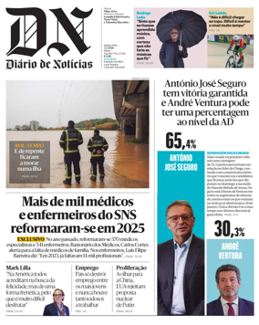 Cover of Diario de Noticias